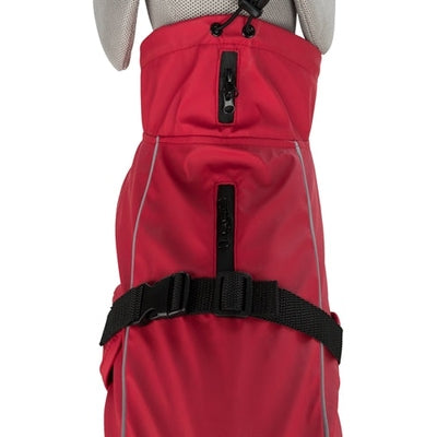 Trixie Regenjas Hond Vimy Rood