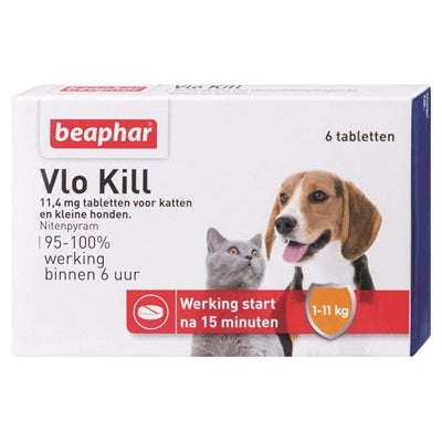 Beaphar Vlo Kill+ Kleine Hond / Kat Tot 11 Kg