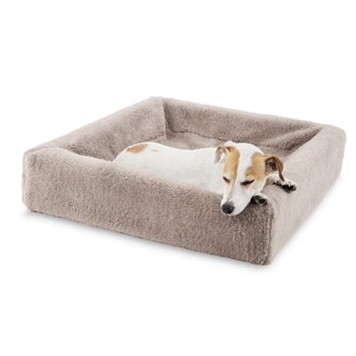 Bia Bed Fleece Hoes Hondenmand Taupe