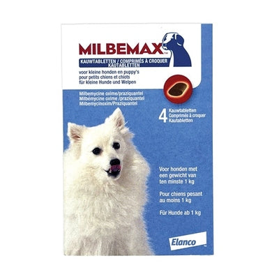 Milbemax Kauwtablet Ontworming Puppy / Kleine Hond