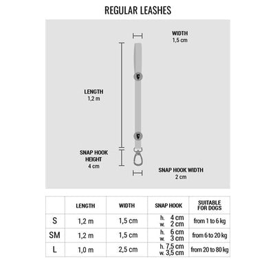Morso Hondenriem Gerecycled Pureness Zwart