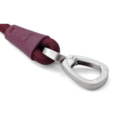 Morso Hondenriem Soft Rope Gerecycled Plum Paars