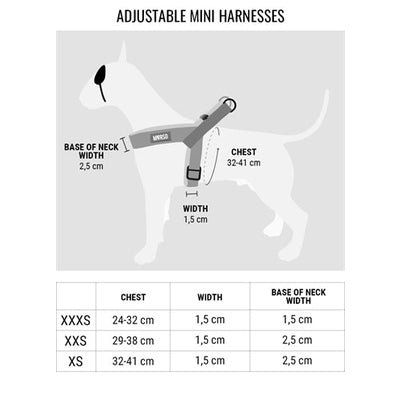 Morso Mini Hondentuig Verstelbaar Gerecycled Lipstick Roze