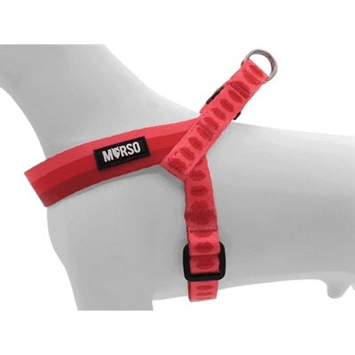 Morso Mini Hondentuig Verstelbaar Gerecycled Lipstick Roze