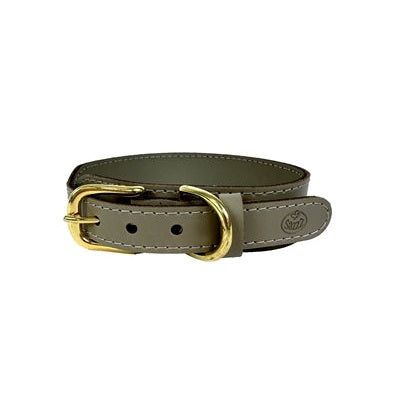 Sazzz Halsband Hond Pioneer Classic Leer Taupe