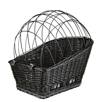 Trixie Fietsmand Met Draadkoepel Achterop Zwart