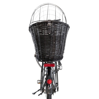 Trixie Fietsmand Met Draadkoepel Achterop Zwart