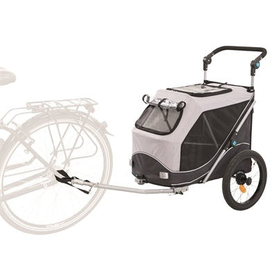 Trixie Hondenfietskar Opvouwbaar Grijs