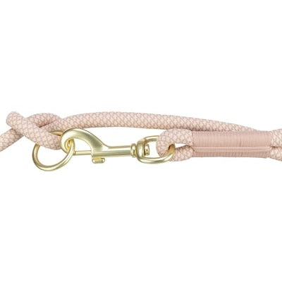 Trixie Soft Rope Hondenriem Verstelbaar Roze / Licht Roze