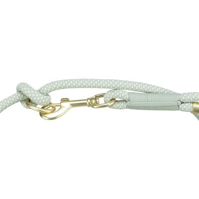 Trixie Soft Rope Hondenriem Verstelbaar Saliegroen / Mint