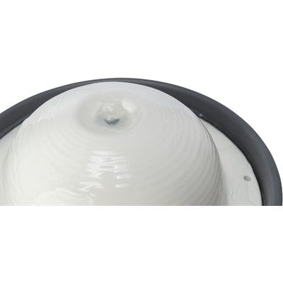 Trixie Vital Dome Drinkfontein Keramiek Grijs / Wit