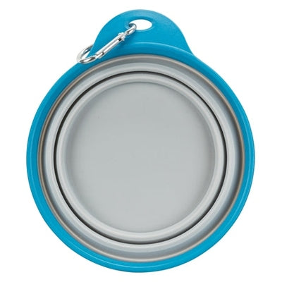 Trixie Voerbak / Drinkbak Reis Stevige Rand Siliconen Assorti