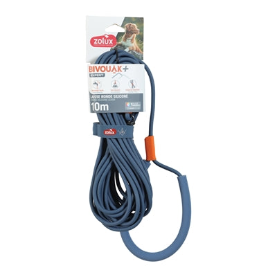 Zolux Bvk Sleeplijn Rond Siliconen Blauw